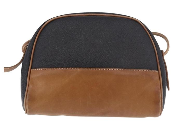 Borsa a Spalla LOEWE Anagram in Pelle Nera e Oro Auth BA13716 Nero D'oro - vista 2
