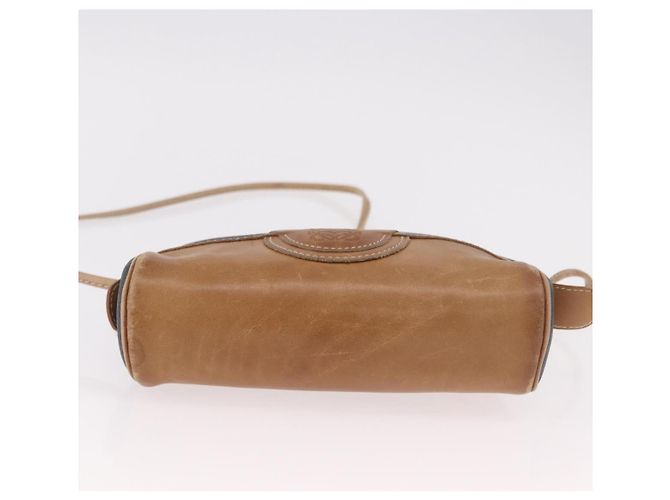 Borsa a Spalla LOEWE Anagram in Pelle Nera e Oro Auth BA13716 Nero D'oro - vista 5