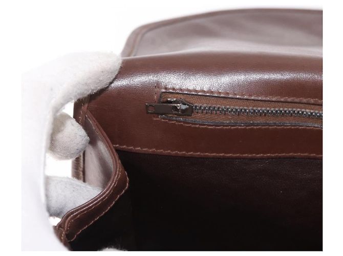 GUCCI Micro GG Canvas Schultertasche Wildleder Braun Gold Auth 189589 Golden - Ansicht 21