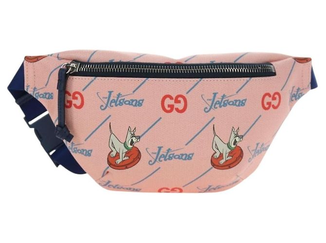 GUCCI x Jetson Marsupio in PVC Rosa 502095 Auth bs35751M - vista 13