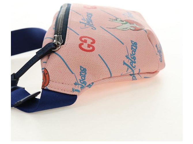 GUCCI x Jetson Marsupio in PVC Rosa 502095 Auth bs35751M - vista 3