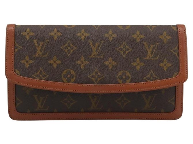 LOUIS VUITTON Pochette Monogram Dam PM Clutch Bag M51812 LV Auth BA13708 Monogramma - vista 13