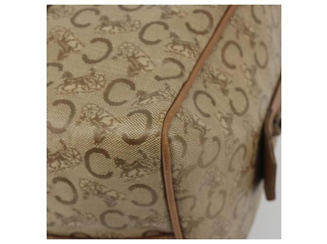 Céline Borsa CELINE C Sulky in PVC Beige Oro Auth 188286 D'oro - vista 15