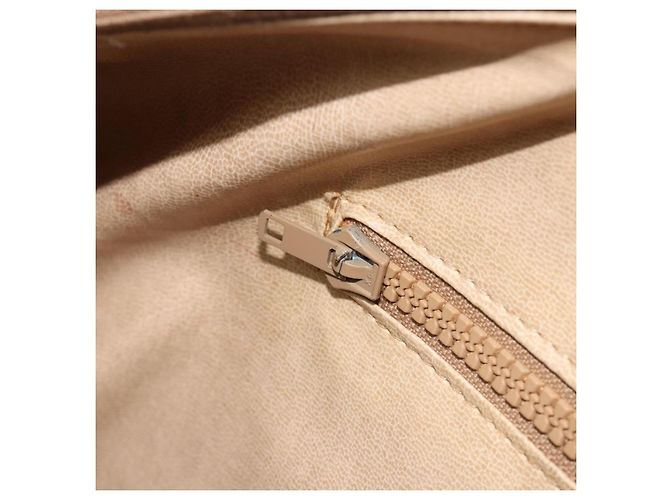 Céline Borsa CELINE C Sulky in PVC Beige Oro Auth 188286 D'oro - vista 23