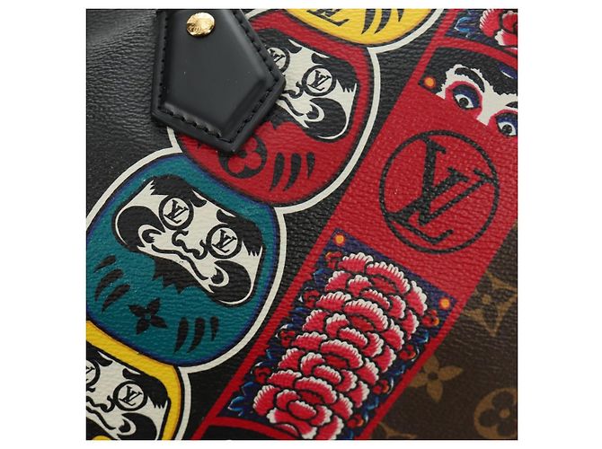 LOUIS VUITTON Monogram Kabuki Speedy 30 Hand Bag M43505 LV Auth 189086SAM - view 22