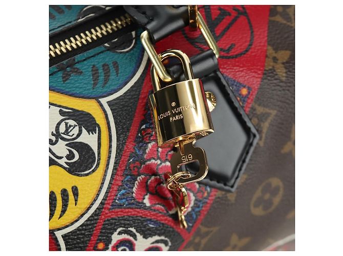 LOUIS VUITTON Monogram Kabuki Speedy 30 Hand Bag M43505 LV Auth 189086SAM - view 23