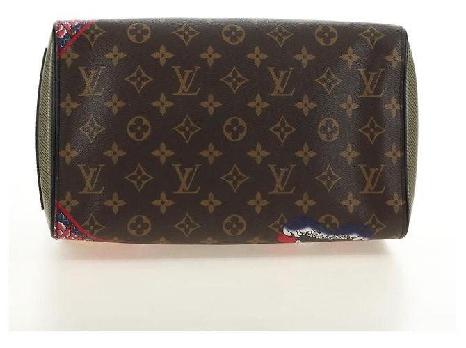 LOUIS VUITTON Monogram Kabuki Speedy 30 Hand Bag M43505 LV Auth 189086SAM - view 5