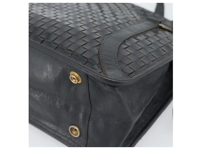 Borsa a Spalla FENDI in Pelle Nera e Oro Auth bs35826 Nero D'oro - vista 15