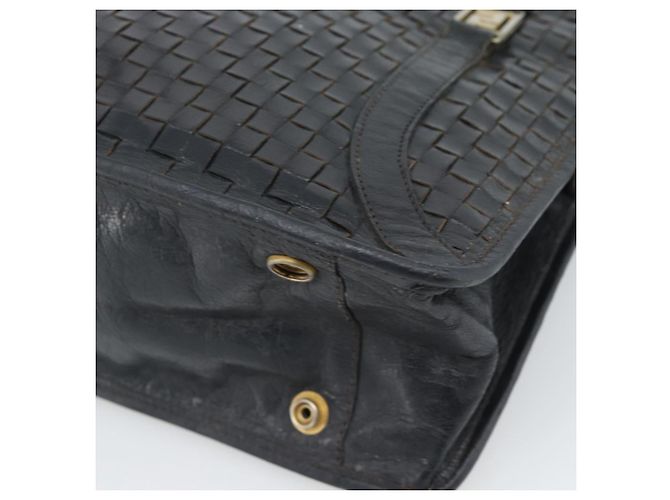 Borsa a Spalla FENDI in Pelle Nera e Oro Auth bs35826 Nero D'oro - vista 17