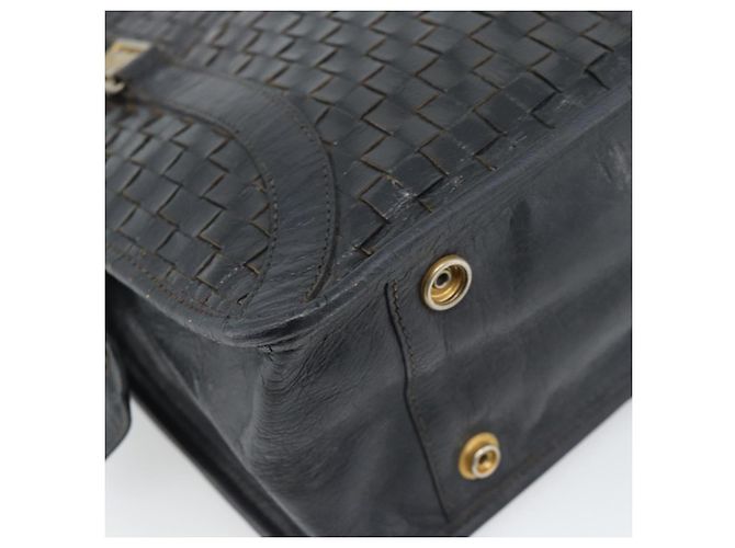 Borsa a Spalla FENDI in Pelle Nera e Oro Auth bs35826 Nero D'oro - vista 18
