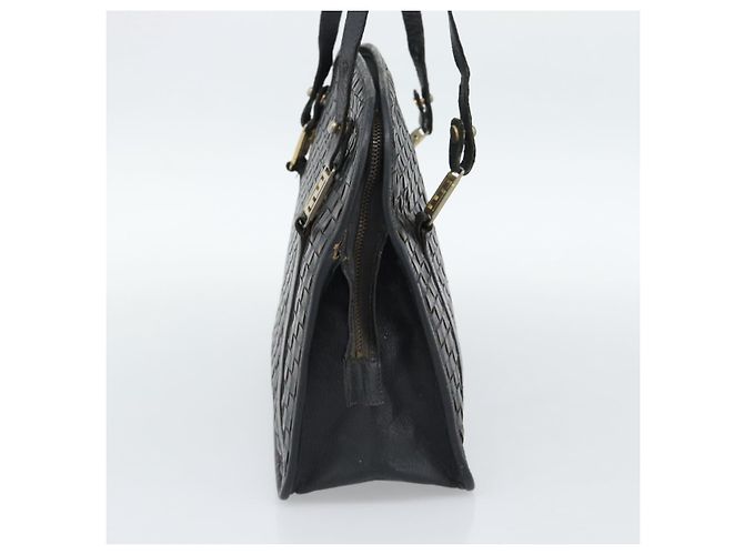 Borsa a Spalla FENDI in Pelle Nera e Oro Auth bs35826 Nero D'oro - vista 4