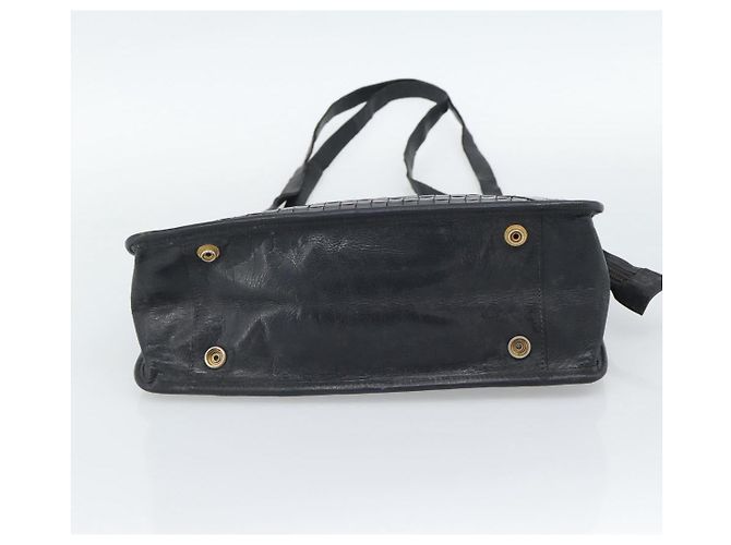 Borsa a Spalla FENDI in Pelle Nera e Oro Auth bs35826 Nero D'oro - vista 5
