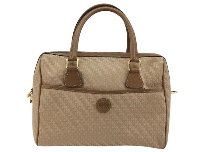 Borsa GUCCI Canvas 2way Beige Oro 000 58 0256 Auth ka5082 D'oro - vista 13