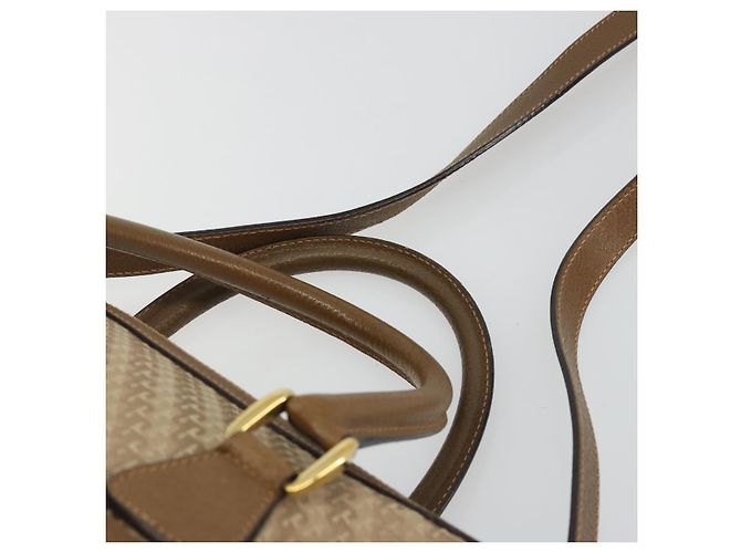 Borsa GUCCI Canvas 2way Beige Oro 000 58 0256 Auth ka5082 D'oro - vista 14