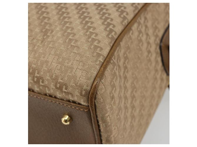 Borsa GUCCI Canvas 2way Beige Oro 000 58 0256 Auth ka5082 D'oro - vista 17