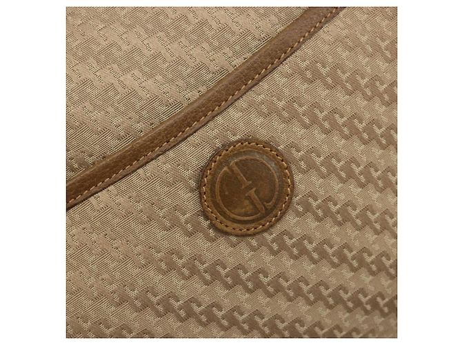 Borsa GUCCI Canvas 2way Beige Oro 000 58 0256 Auth ka5082 D'oro - vista 19