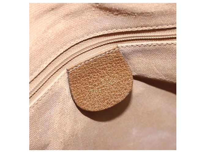 Borsa GUCCI Canvas 2way Beige Oro 000 58 0256 Auth ka5082 D'oro - vista 20