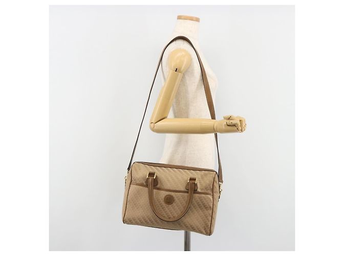 Borsa GUCCI Canvas 2way Beige Oro 000 58 0256 Auth ka5082 D'oro - vista 25
