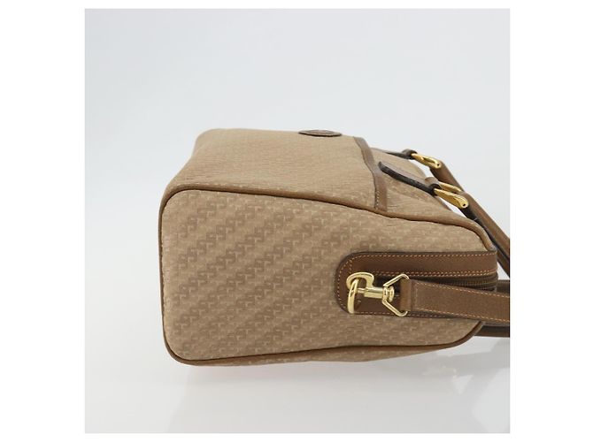 Borsa GUCCI Canvas 2way Beige Oro 000 58 0256 Auth ka5082 D'oro - vista 3