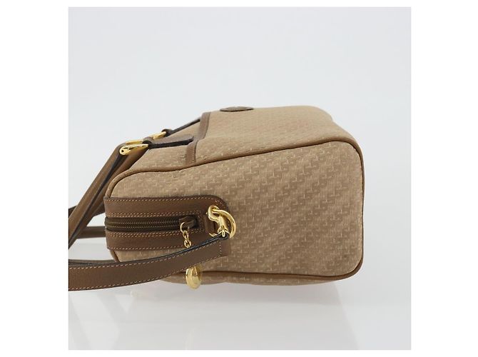 Borsa GUCCI Canvas 2way Beige Oro 000 58 0256 Auth ka5082 D'oro - vista 4