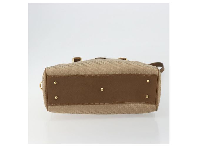 Borsa GUCCI Canvas 2way Beige Oro 000 58 0256 Auth ka5082 D'oro - vista 5