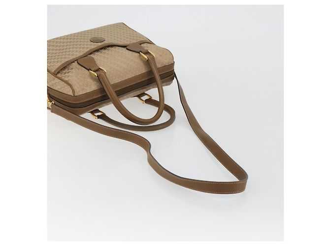 Borsa GUCCI Canvas 2way Beige Oro 000 58 0256 Auth ka5082 D'oro - vista 8