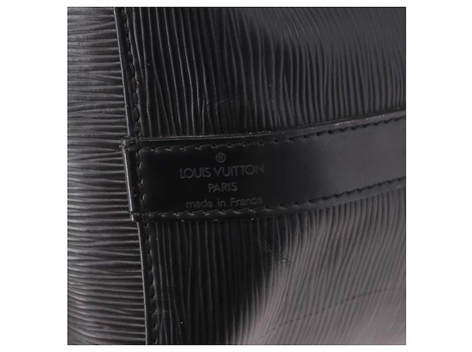 Borsa a Spalla LOUIS VUITTON Epi Petit Noe Nero M44102 LV Auth 189169 - vista 17
