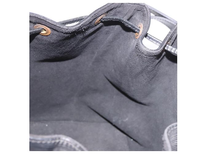 Borsa a Spalla LOUIS VUITTON Epi Petit Noe Nero M44102 LV Auth 189169 - vista 18