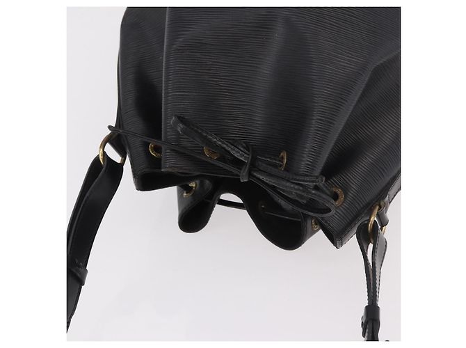 Borsa a Spalla LOUIS VUITTON Epi Petit Noe Nero M44102 LV Auth 189169 - vista 6