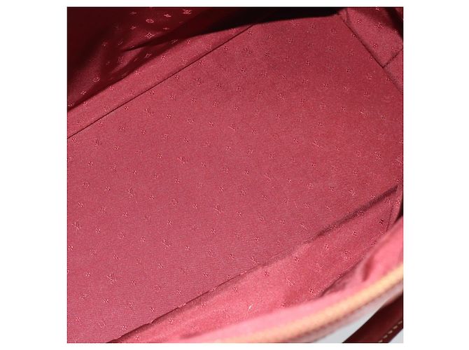 Borsa LOUIS VUITTON Lockit Suhari Red M95862 LV Auth bs35734A Rosso - vista 11