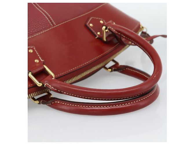 Borsa LOUIS VUITTON Lockit Suhari Red M95862 LV Auth bs35734A Rosso - vista 7