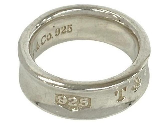 Tiffany & Co Anello Tiffany Vintage Narrow Band in Argento - vista 4