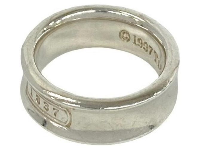 Tiffany & Co Anello Tiffany Vintage Narrow Band in Argento - vista 5
