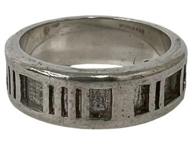 Tiffany & Co Anello Tiffany Vintage Atlas Band Argento - vista 5