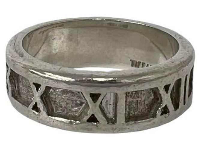 Tiffany & Co Anello Tiffany Vintage Atlas Band Argento - vista 6