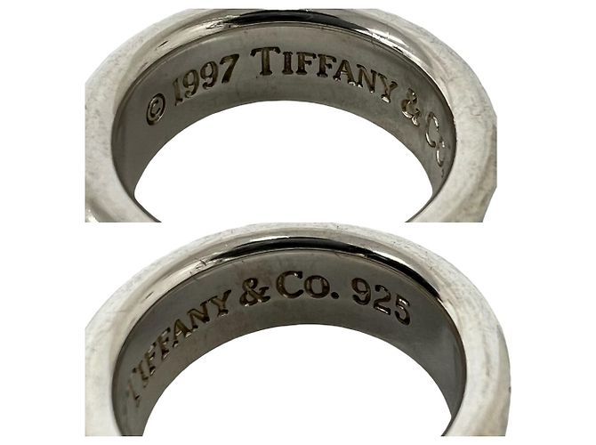 Tiffany & Co Tiffany Vintage Narrow Band Ring Silber - Ansicht 3