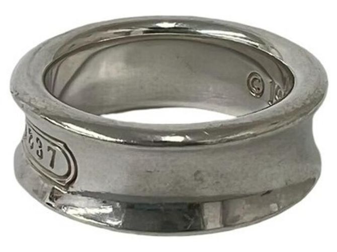Tiffany & Co Tiffany Vintage Narrow Band Ring Silber - Ansicht 4