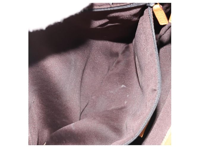 Borsa a tracolla GUCCI GG Canvas Sherry Line Jackie Beige Oro 001 4094 Auth 187848 D'oro - vista 23