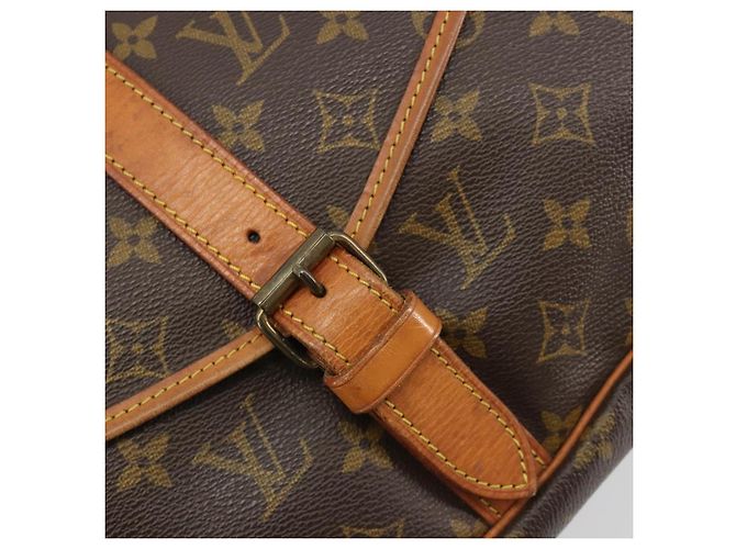 LOUIS VUITTON Sac à épaule Monogram Saumur 35 M42254 LV Auth ka5008 Monogramme - vue 22