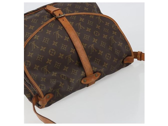 LOUIS VUITTON Sac à épaule Monogram Saumur 35 M42254 LV Auth ka5008 Monogramme - vue 6