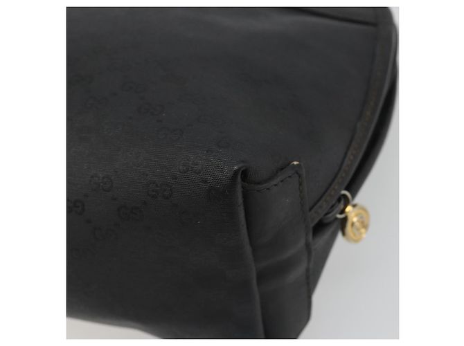Clutch GUCCI Micro GG Supreme in PVC Nero Oro 014 58 0198 Auth mr2532 D'oro - vista 15