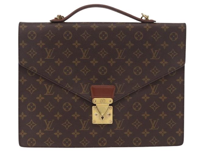 LOUIS VUITTON Monogram Porte Documents Bandouliere Bag M53338 LV Auth BA13560A Monogramma - vista 13