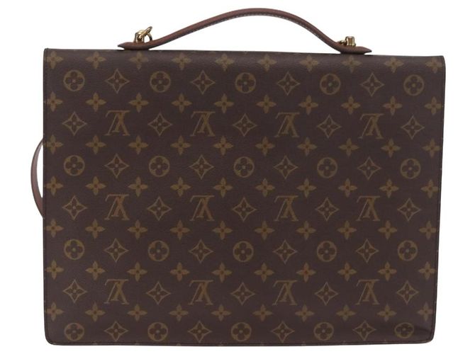 LOUIS VUITTON Monogram Porte Documents Bandouliere Bag M53338 LV Auth BA13560A Monogramma - vista 2