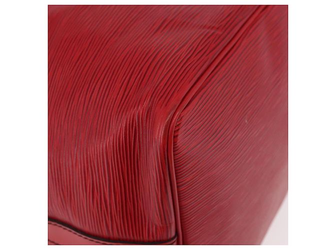 Bolso de Hombro LOUIS VUITTON Epi Petit Noe Rojo M44107 LV Auth 189163 Roja - vista 15