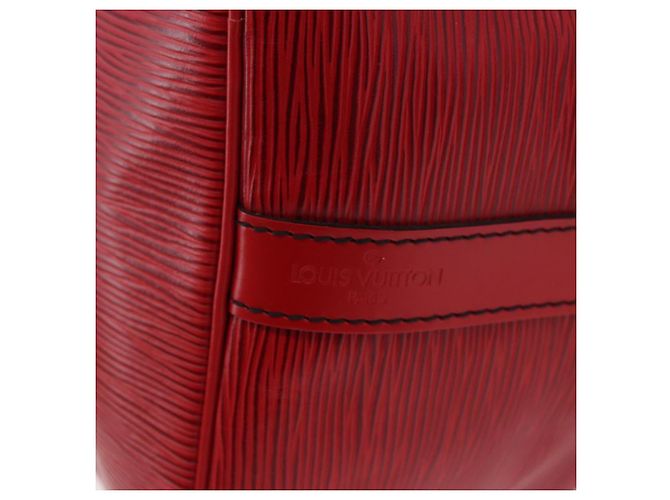 Bolso de Hombro LOUIS VUITTON Epi Petit Noe Rojo M44107 LV Auth 189163 Roja - vista 17
