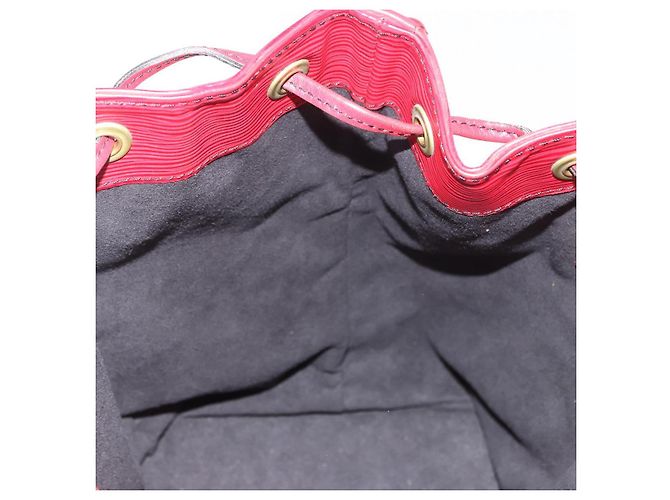 Bolso de Hombro LOUIS VUITTON Epi Petit Noe Rojo M44107 LV Auth 189163 Roja - vista 19