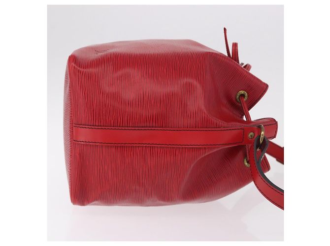 Bolso de Hombro LOUIS VUITTON Epi Petit Noe Rojo M44107 LV Auth 189163 Roja - vista 3