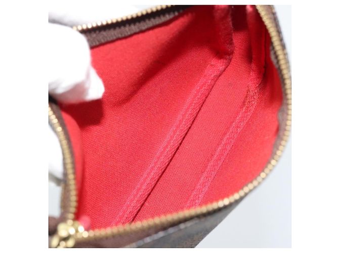 LOUIS VUITTON Damier Ebene Mini Pochette Accessoires Tasche N58009 Auth BA13778A - Ansicht 11
