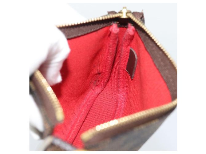 LOUIS VUITTON Damier Ebene Mini Pochette Accessoires Tasche N58009 Auth BA13778A - Ansicht 20