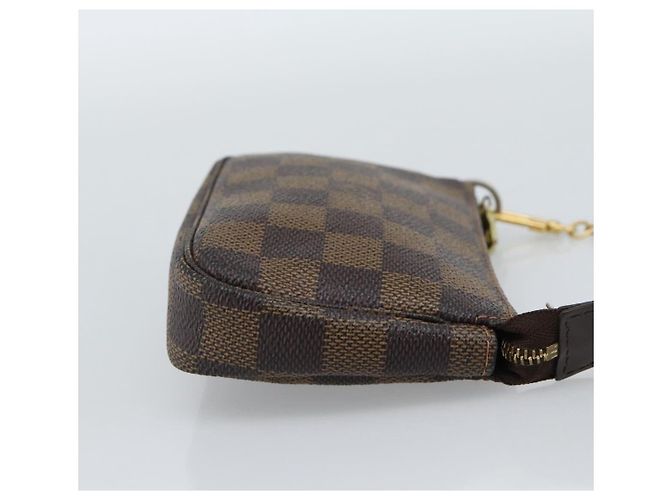 LOUIS VUITTON Damier Ebene Mini Pochette Accessoires Tasche N58009 Auth BA13778A - Ansicht 4